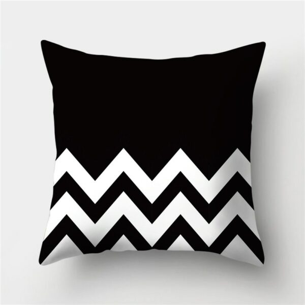 45*45cm Geometric Print Polyester Decorative Sofa Cushions Pillow Covers Throw Pillows Soft Pillowcase Home Decor Cushion Cover Trang trí sofa 5