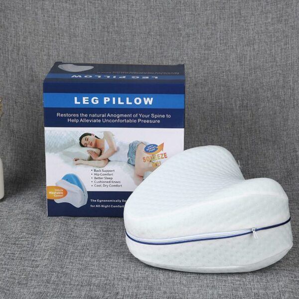 Back Hip Body Joint Pain Relief Thigh Leg Pad Cushion Home Memory Foam Memory Cotton Leg Pillow Sleeping Orthopedic Sciatica Gối bãi biển 6