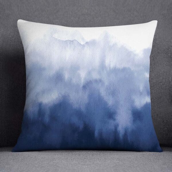 Blue Pattern Decorative Cushion Cover Stripe Geometric Pillow Case For Car Sofa Decor Pillowcase Home Throw Pillow Cover 45X45CM Trang trí sofa 7