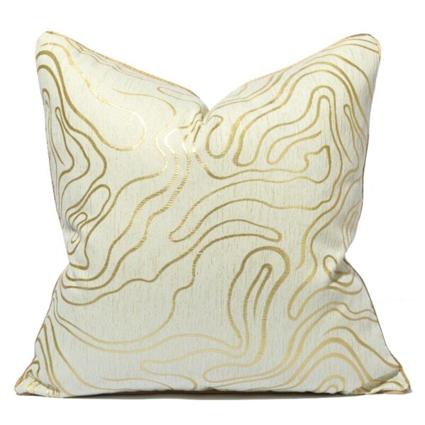 Luxury Jacquard Pillowcase Decorative Sofa Cushion Case Pillow Cover For Home Decor Car Bed Cushion Cover Pillow Case 20×20 Gối tựa lưng 5