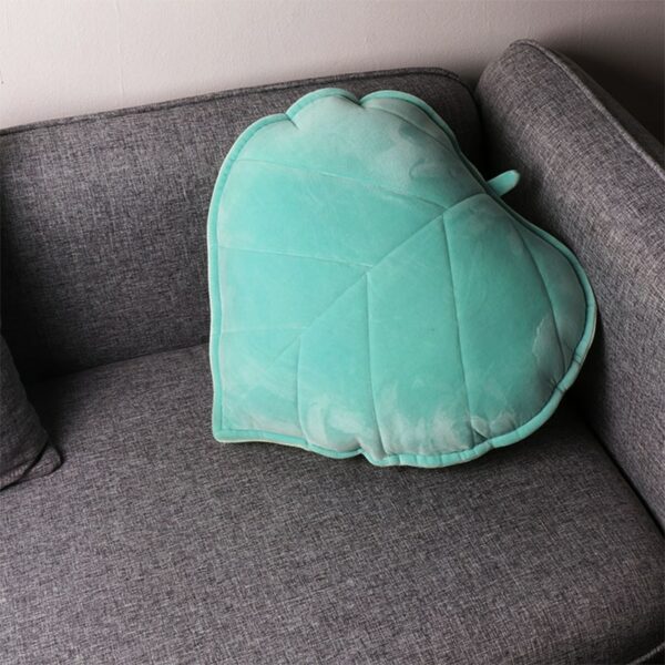 Nordic Decorative Leaves 3D Pillow Home Decoration Anti-Collision Pillow Room Decor Accessories Car Bedroom Child Bed Decoration Gối bãi biển 5